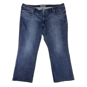 Levi's 414 Women's 24W Classic Straight Cropped Jeans Everyday Essential Basic